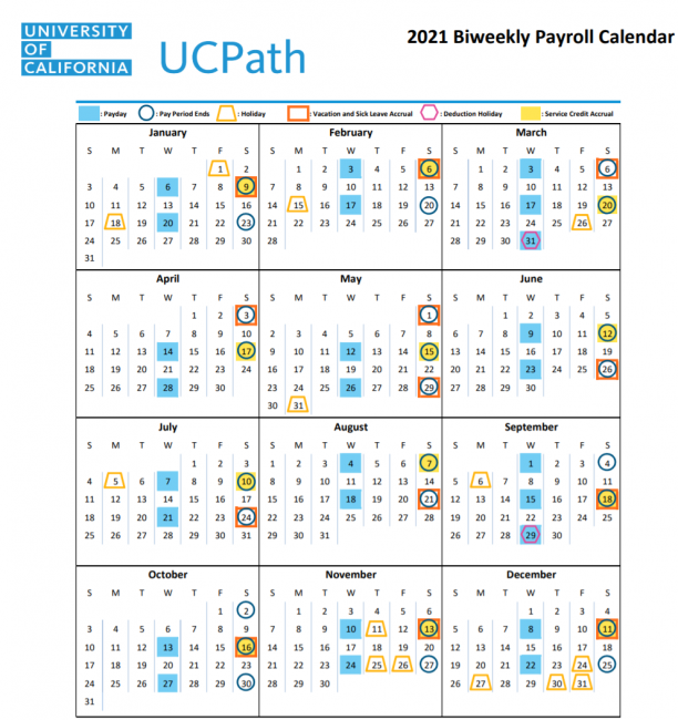 Uc Davis Biweekly Payroll Calendar 2023 Printable Word Searches